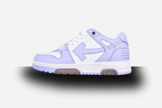 Off-White Out Of Office Calf Leather  Lilac Purple