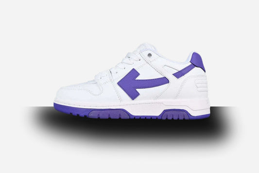 Off-White Out Of Office Calf Leather 'White Purple'