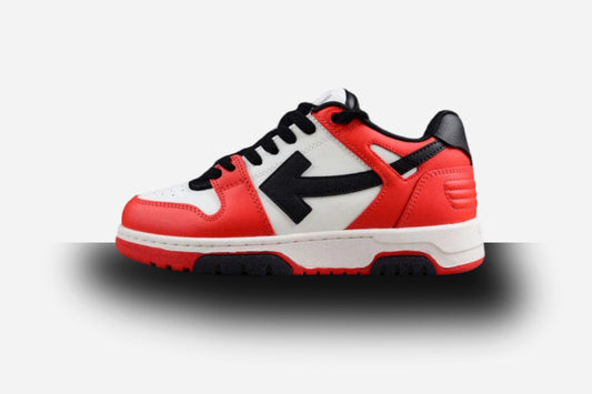 Off-White Out Of Office OOO Black White Red