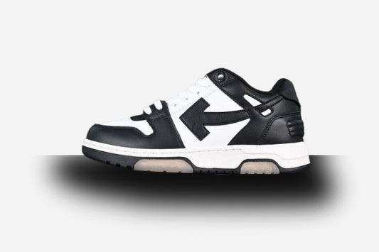 Off-White Out Of Office OOO Low Tops White Black White