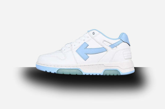 Off-White Out Of Office OOO Low Tops White Light Blue 2023