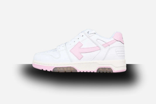 Off-White Out of Office OOO Low Tops White Pink 2023