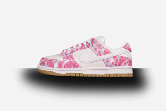 SB Dunk Low White/Pink