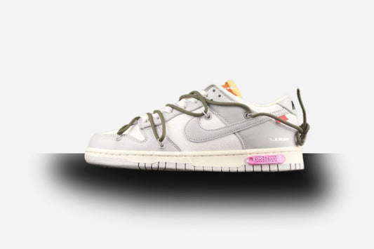 SB Dunk X Off White Lot 22 Of 50 Sail/Neutral Grey