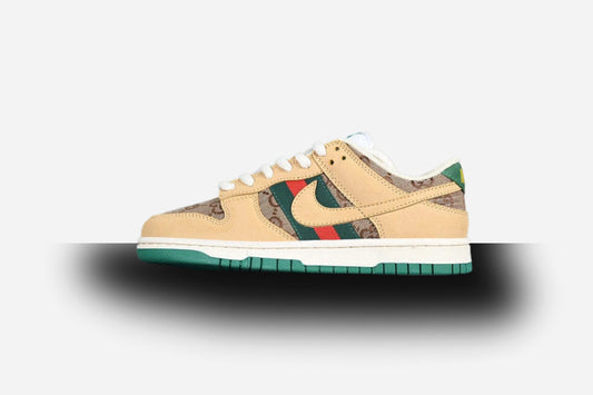 Sb Dunk X Gucci Brown/Green-Red