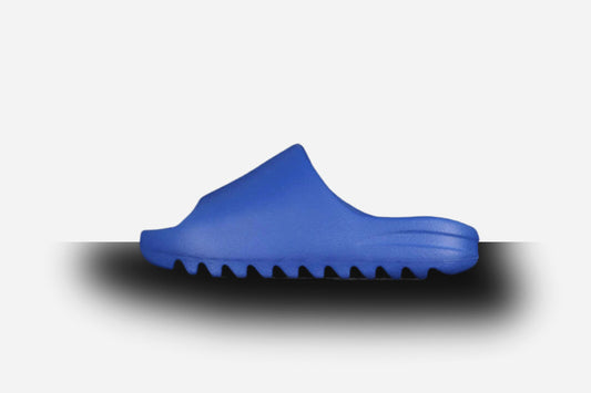 Yeezy Slides Desert Sand Azure Blue