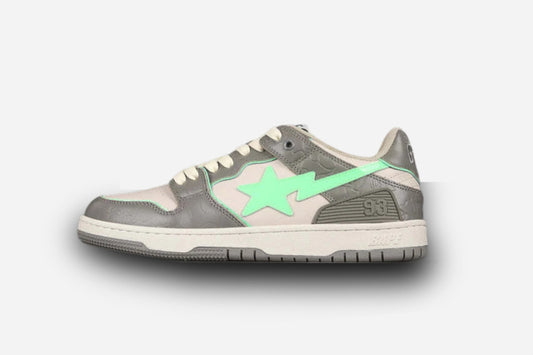 A BATHING APE® Sk8 Court Sta 'Grey Green'