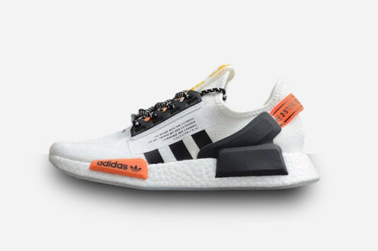 Adidas NMD Cloud White/Core Black-Orange