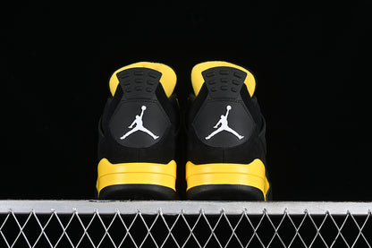 Air Jordan Retro 4 Red Thunder Black-Yellow