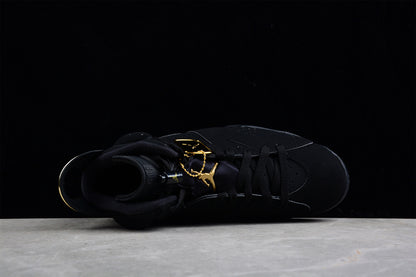 Air Jordan Retro 6  Defining Moments 2020 Black/Metallic-Gold