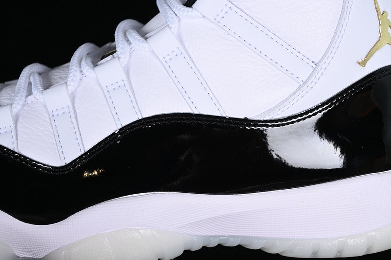 Air Jordan Retro 11 DMP Black/White-Gold