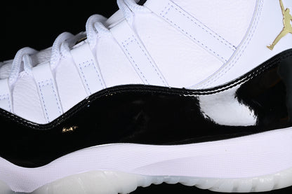 Air Jordan Retro 11 DMP Black/White-Gold