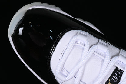 Air Jordan Retro 11 DMP Black/White-Gold