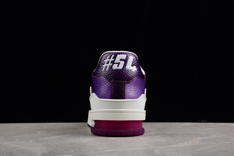 Louis Vuitton Trainer Fade Purple White