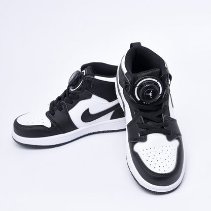 Kids Air Jordan 1 High  'Black White'