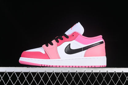 Air Jordan Retro 1 Low Pink/Ice Pink/White-Black